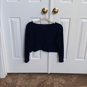 Cropped fitness T-shirt